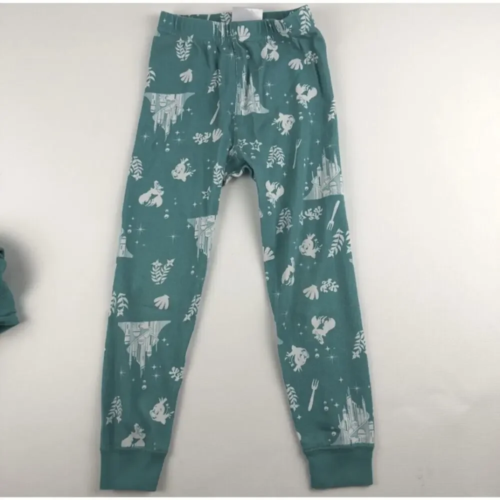 Hanna Andersson Little Mermaid PJ Set Size 4